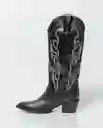 Botas Knee Negro Sombrío Ultraoscuro Talla 39 Chevignon