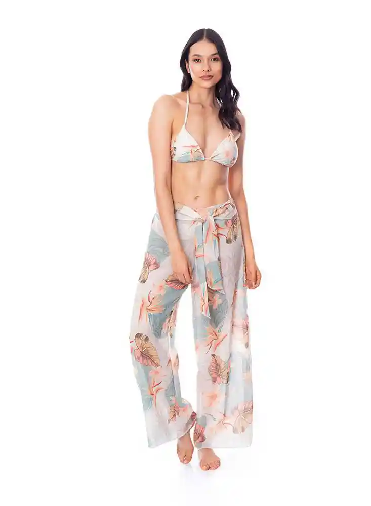 Salida de Baño Pantalón M-marfil