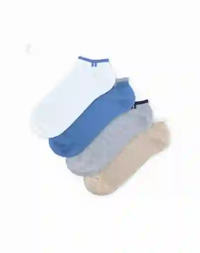 Medias Tobilleras Masculino Brisbane X4 Galax