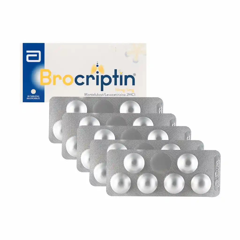Brocriptin Lafrancol 10 5Mg 30 Tab Masticables