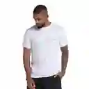 Camiseta Manga Corta Reetro Reel Hombre Blanco-s