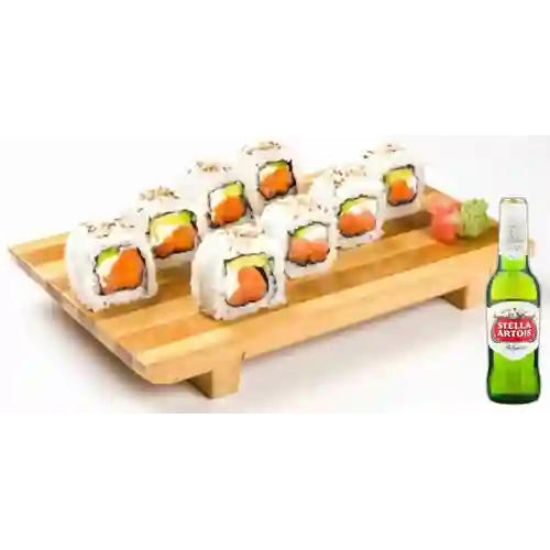 Combo Philadelphia Roll + Stella Artois 350 ml