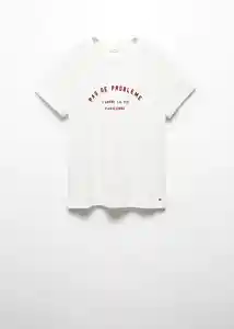 Camiseta Probleme Off White Talla 19 Teen Niñas Mango