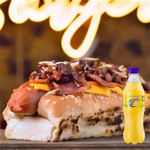 Combo Dog Costillas + Quatro Original 400ML