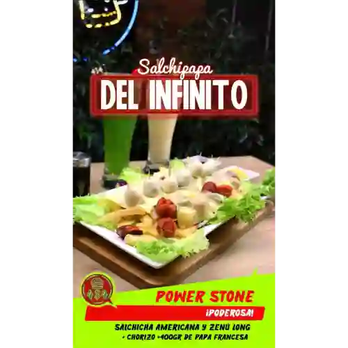 Salchipapa Power Stone (para Dos)