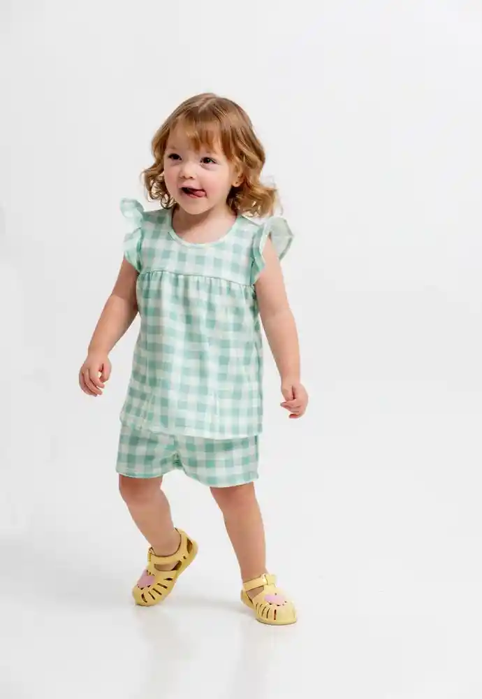 Conjunto Corto 12/18mese-estamp 1