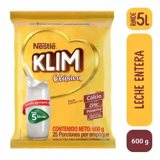 Leche en polvo KLIM Clásica x 600g