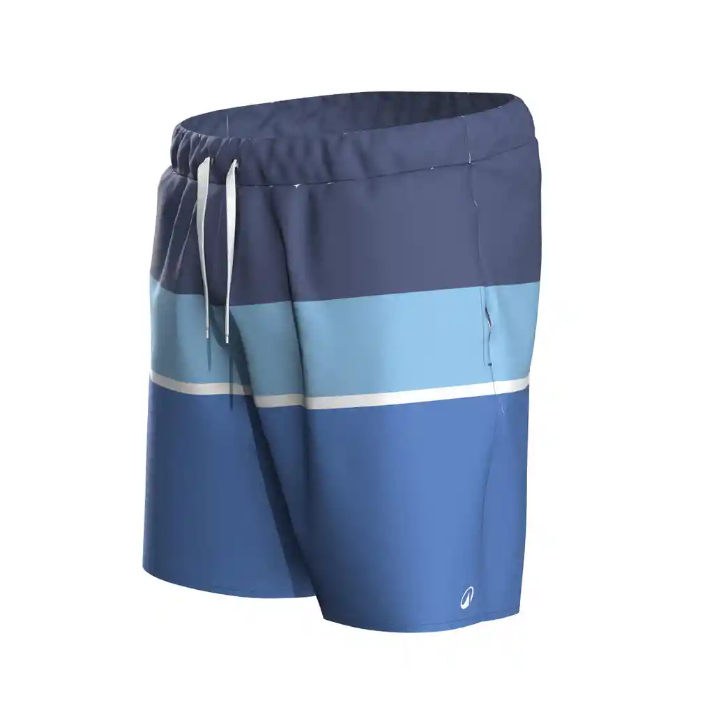 Pantaloneta de Baño Para Playa Para Hombre Olaian 100 - Azul