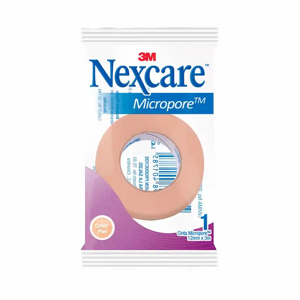 Nexcare Cinta Micropore Piel 3M (1/2X3M)