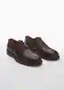 Zapatos Lite Napa Chocolate Talla 40 Hombre Mango