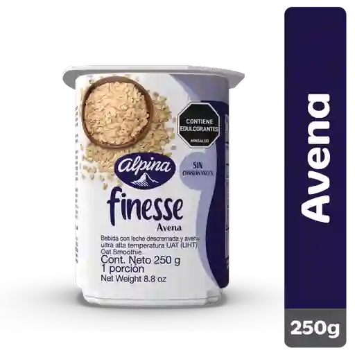 Finesse Bebida de Avena Baja en Grasa