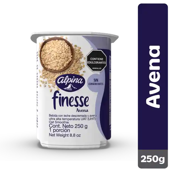 Finesse Bebida de Avena Baja en Grasa