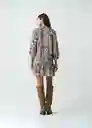 Vestido Amaur Mujer Crudo Marfil Claro Talla M 572G375 Naf Naf