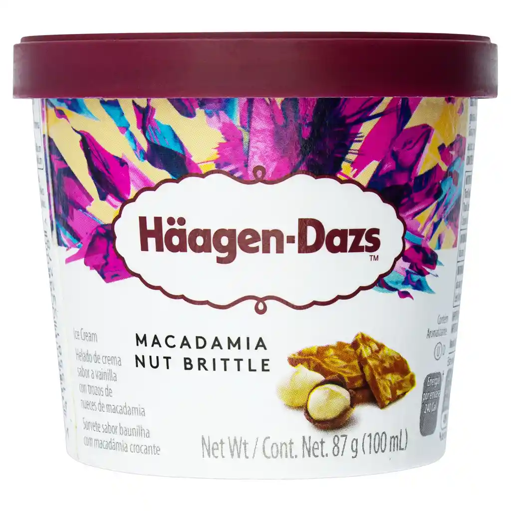 Haagen-Dazs Helado de Nuez de Macadamia