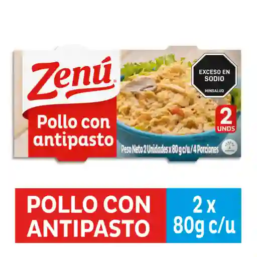 Zenú Pollo Con Antipasto