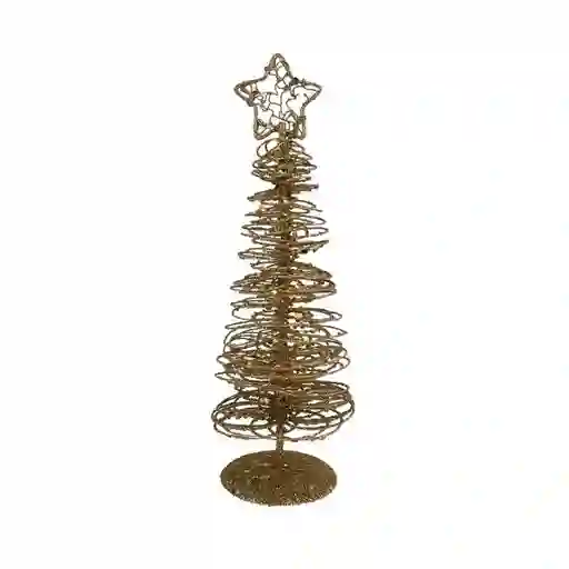 Árbol Glitter Dorado Navidad 2023