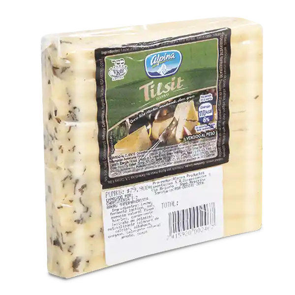 Queso Tilsit Finas Hierbas Rueda 4.2 kg