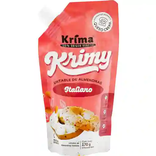 Krima Queso Crema Almendra Italiano