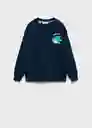 Sudadera Sonicem Navy Talla 10 Niños Mango