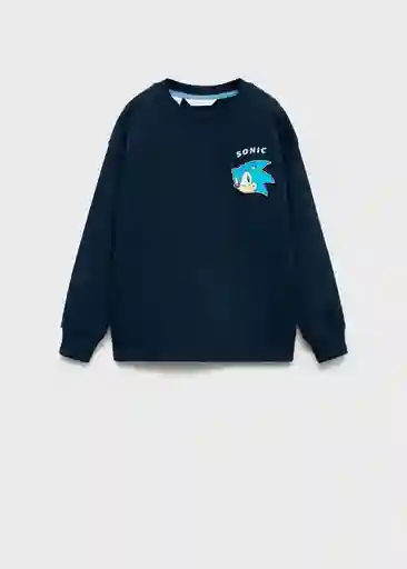 Sudadera Sonicem Navy Talla 10 Niños Mango