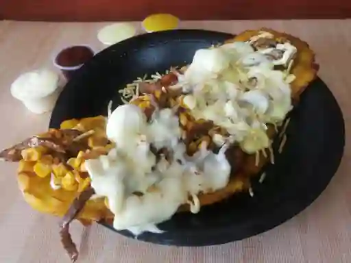 Patacón de Carne