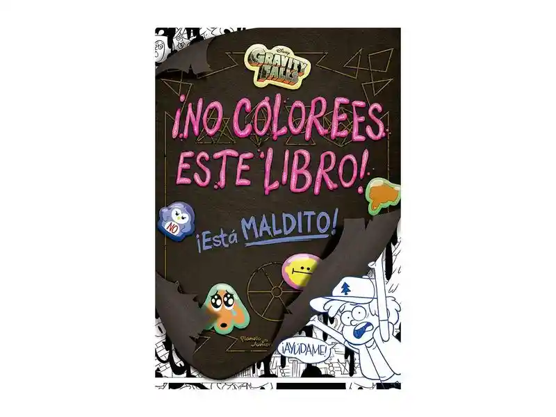 Disney Gravity Falls No Colorees Este Libro -