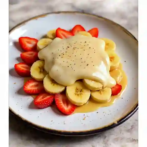 Bananos Con Crema