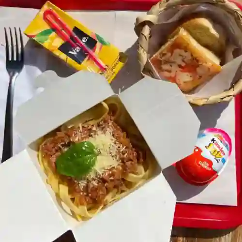 Arma el Menu Bambini (Pastas)