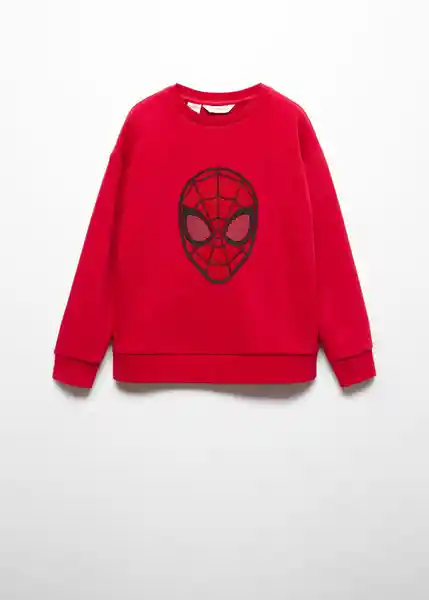 Sudadera Spidered Rojo Talla 12 Niños Mango