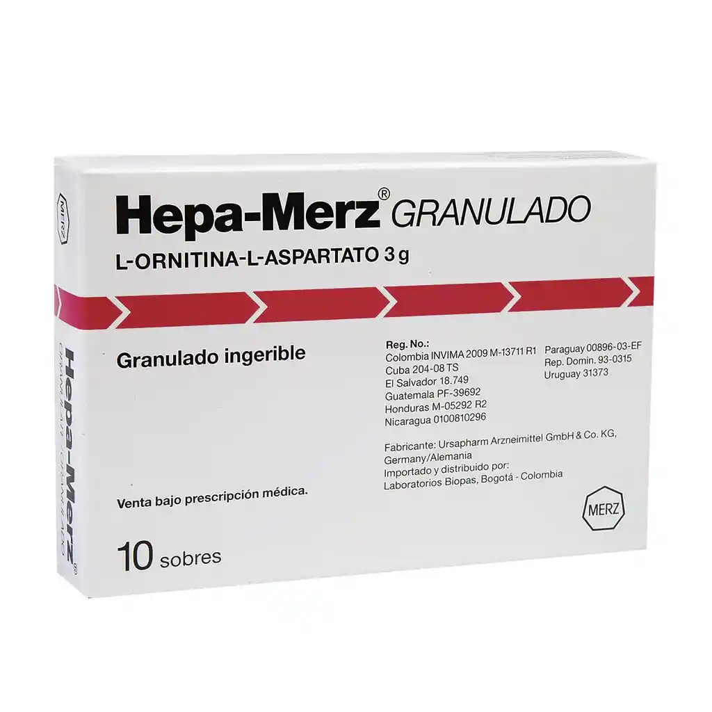 Hepa-Merz Granulado Ingerible en Sobres (3 g)