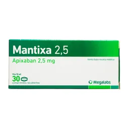 Mantixa Apixaban 2.5 Mg