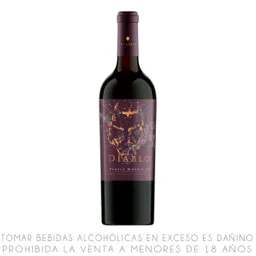Diablo Purple Vino Tinto Malbec Malbec
