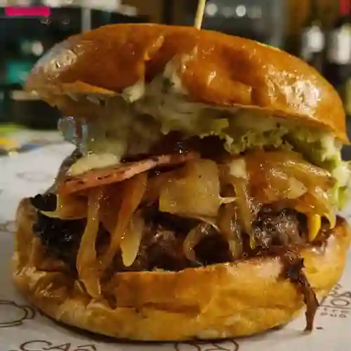 Combo Hamburguesa Pub Burger+papas