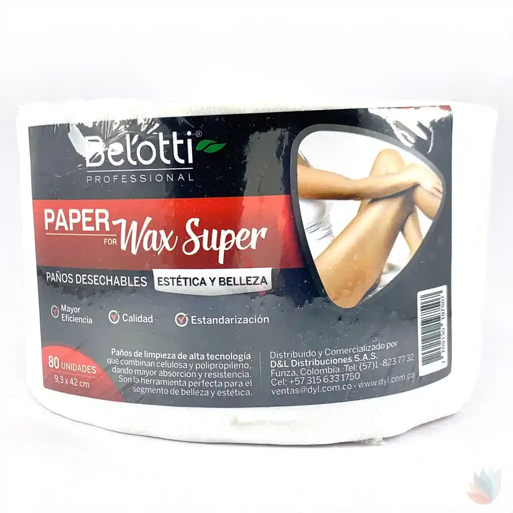 BELOTTI Paños Desechables Estética y Belleza 