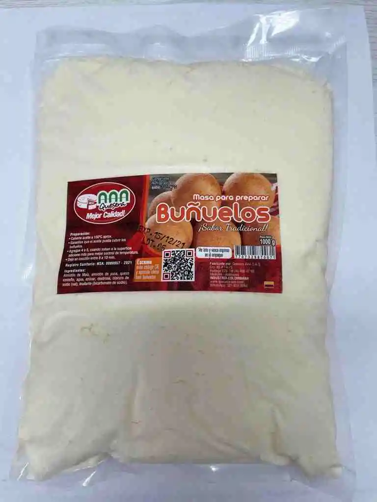 Masa de Buñuelos Quesera Aaa *1000gr