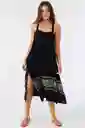 Vestido Midi Miranda Border Mujer Black Talla L Oneill