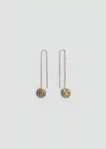 Pendientes Jessie Oro Talla 99 Mujer Mango