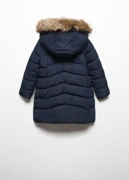 Abrigo Anorak Carmina Navy Talla 08 Niña Mango