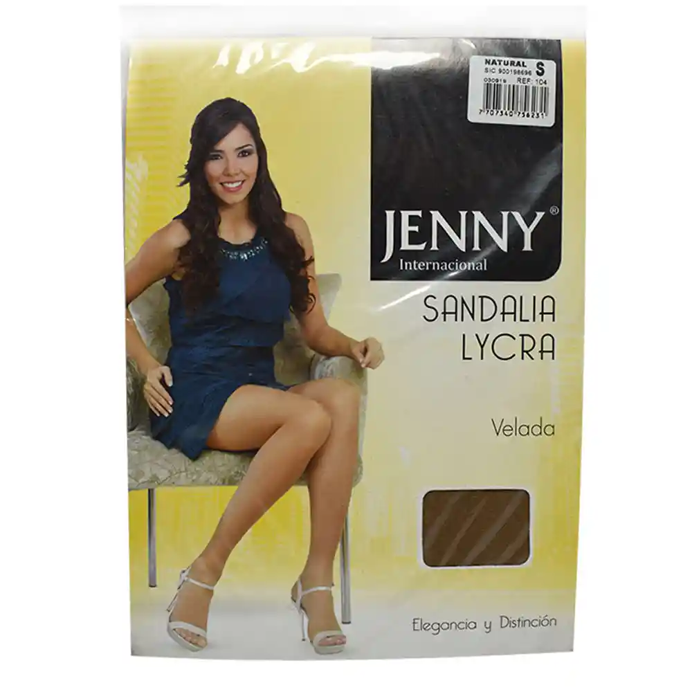 Media Puntera Jenny Natural Talla S