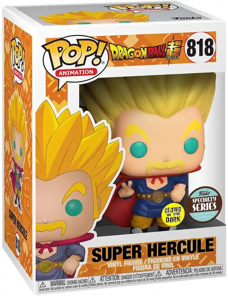 Funko Pop! Dragon Ball Z Super Hercule - Mr Satan Exclusivo