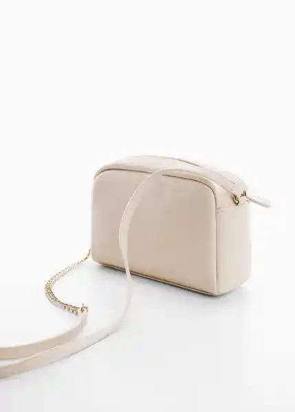 Bolso P Martha Off White Talla 99 Mujer Mango