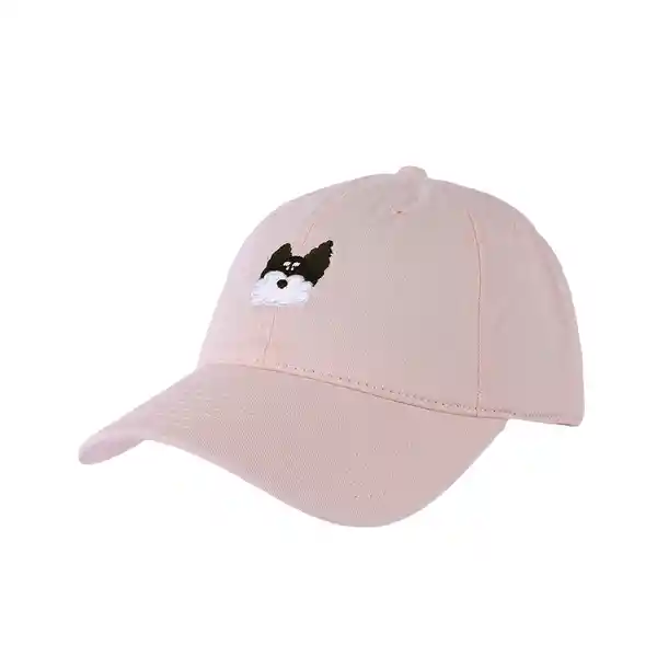 Gorra de Béisbol Serie Doggie Power Rosa Miniso