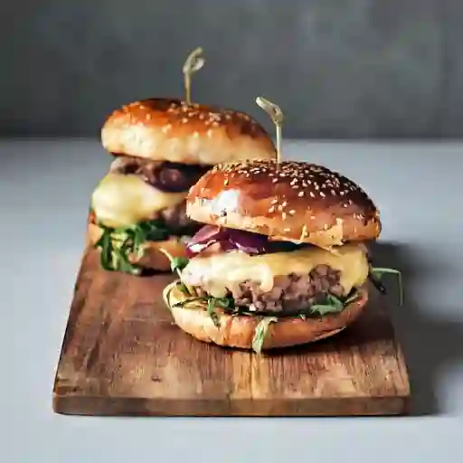 2 Hamburguesas Bacon&grill en Combo