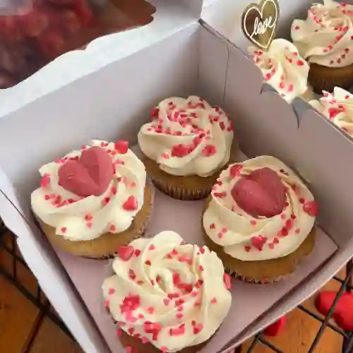 Cupcakes Corazón