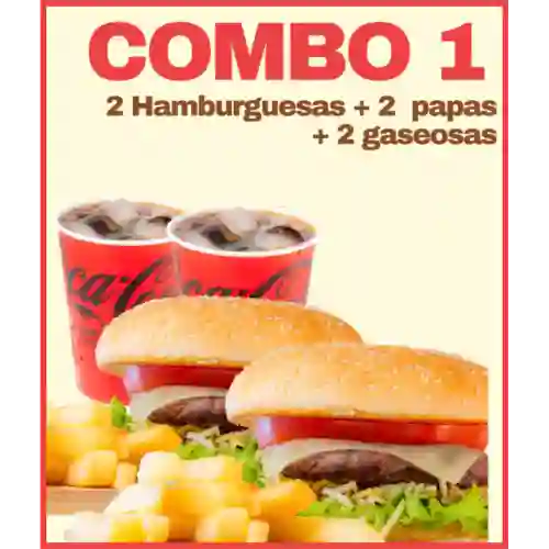 Combo 1 Hamburguesas