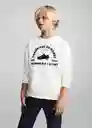 Sudadera Equipe Offwhite Talla 10 Niños Mango