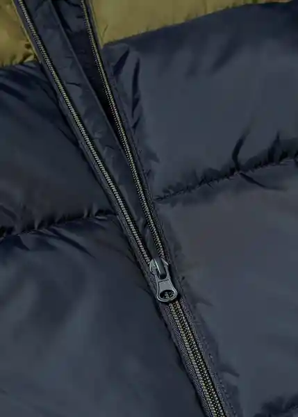 Abrigo Anorak Amerbloc Khaki Talla 14 Niños Mango