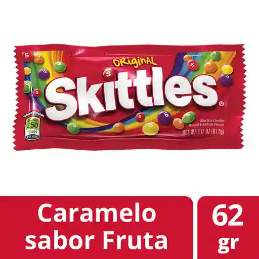 Skittles Caramelo Suave Original Sabor Fruta
