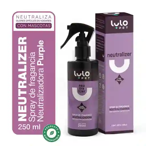 Lulopet Neutralizer Purple Eliminador Olores Mascotas 250ml