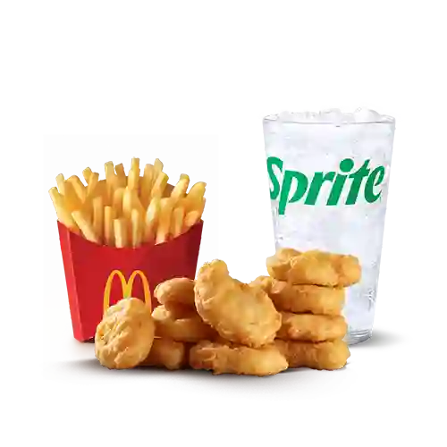 McCombo mediano Chicken McNuggets 10 pzas